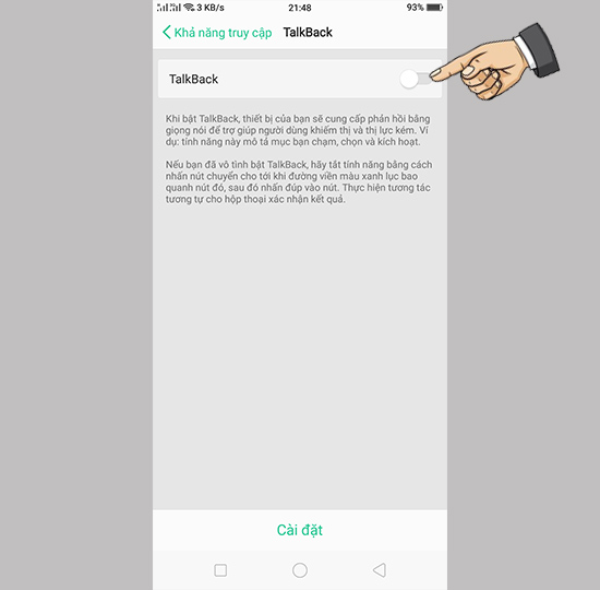 K&iacute;ch hoạt t&iacute;nh năng